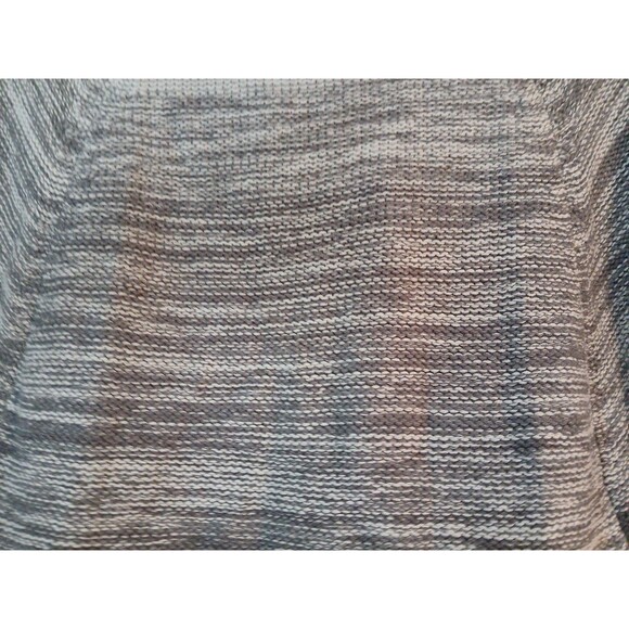 NWT Sonoma Life +style Shawl Cardigan Sweater 3button Light/ Dark Grays Womens M - Picture 9 of 16